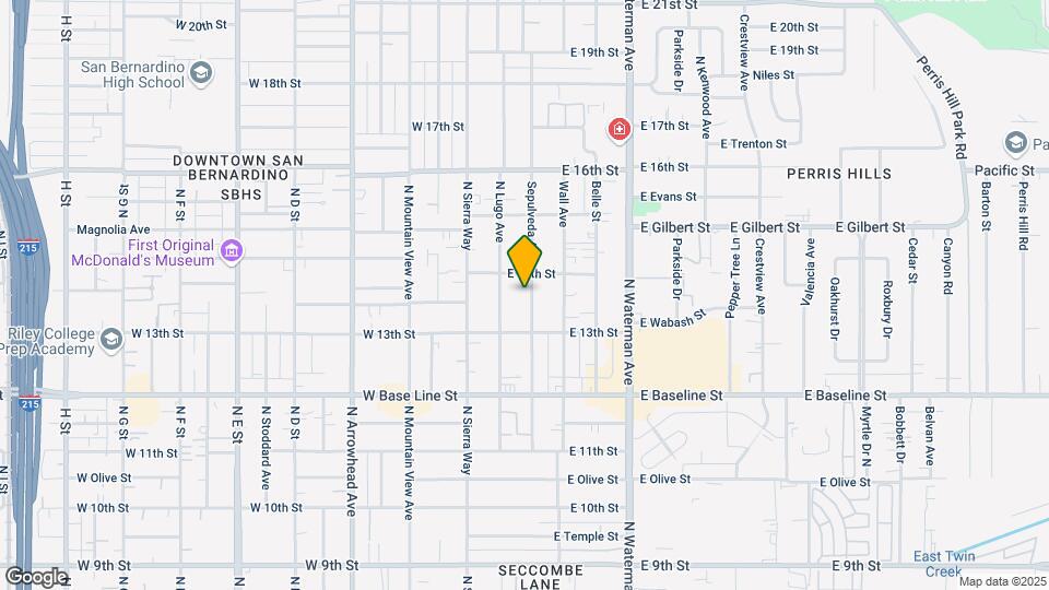 1354-1364 Sepulveda Ave Mapa y Detalles de la Ubicación