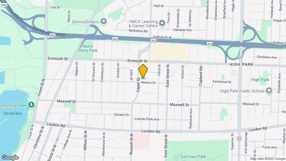 460 Nelson St Map and Location Details