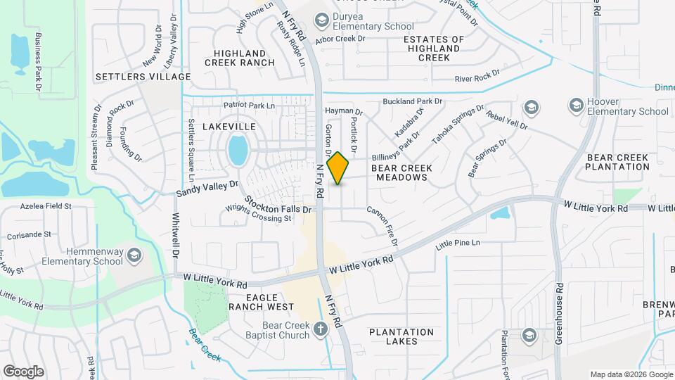 6327 Lucinda Meadows Dr Map and Location Details