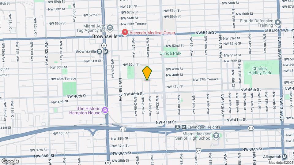 4730 NW 23rd Ave Map and Location Details