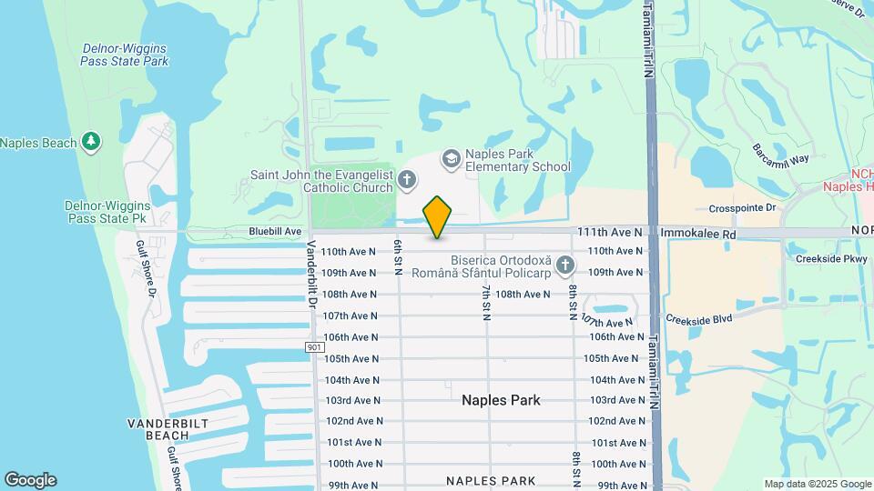 647 110th Ave N Map and Location Details