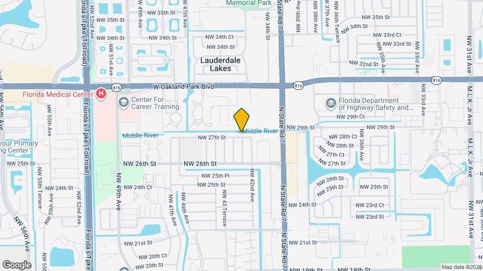4241 NW 27th St Mapa y Detalles de la Ubicación