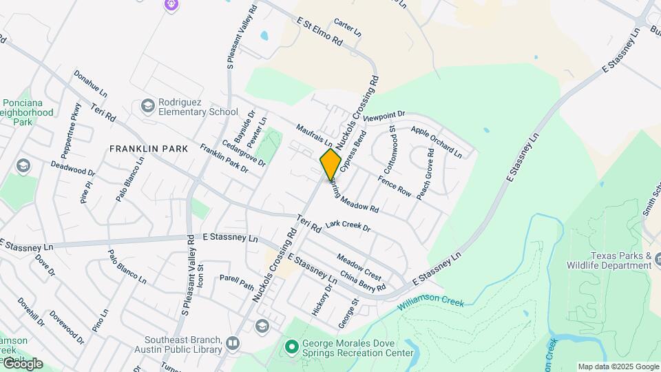 5303 Spring Meadow Rd, Unit A Map and Location Details