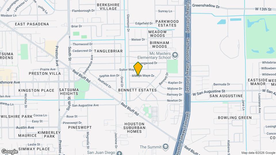 3514 Mattye Maye Dr Map and Location Details