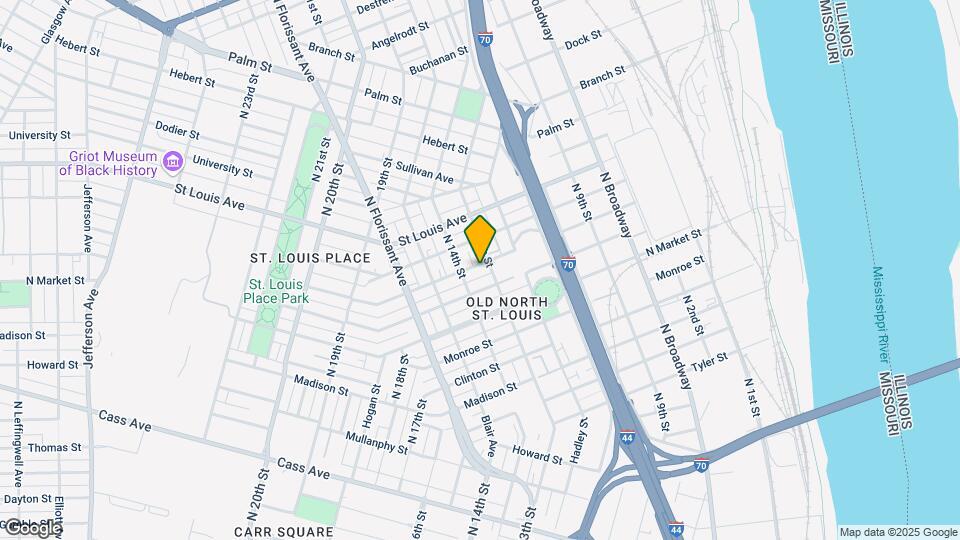 1310 Warren St Mapa y Detalles de la Ubicación