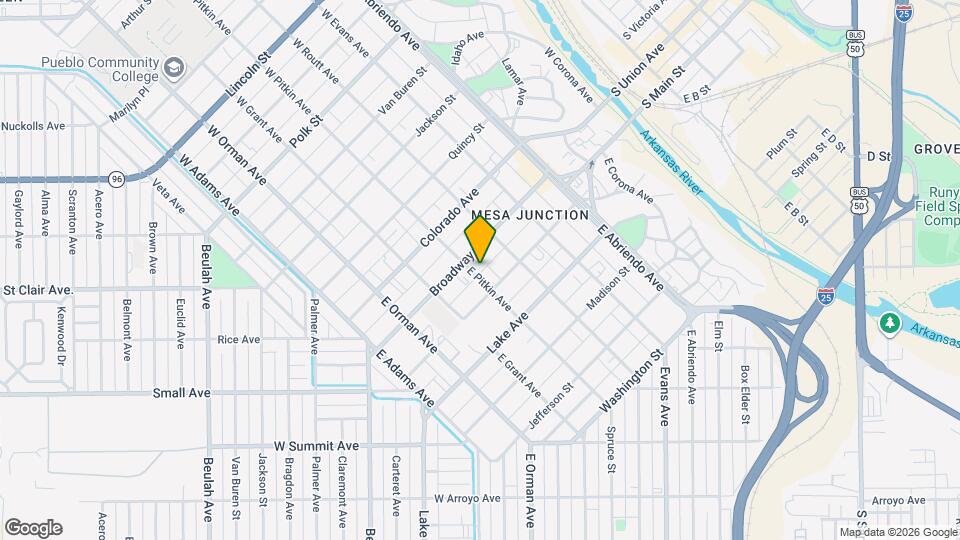 212 E Pitkin Ave, Unit 214 Map and Location Details