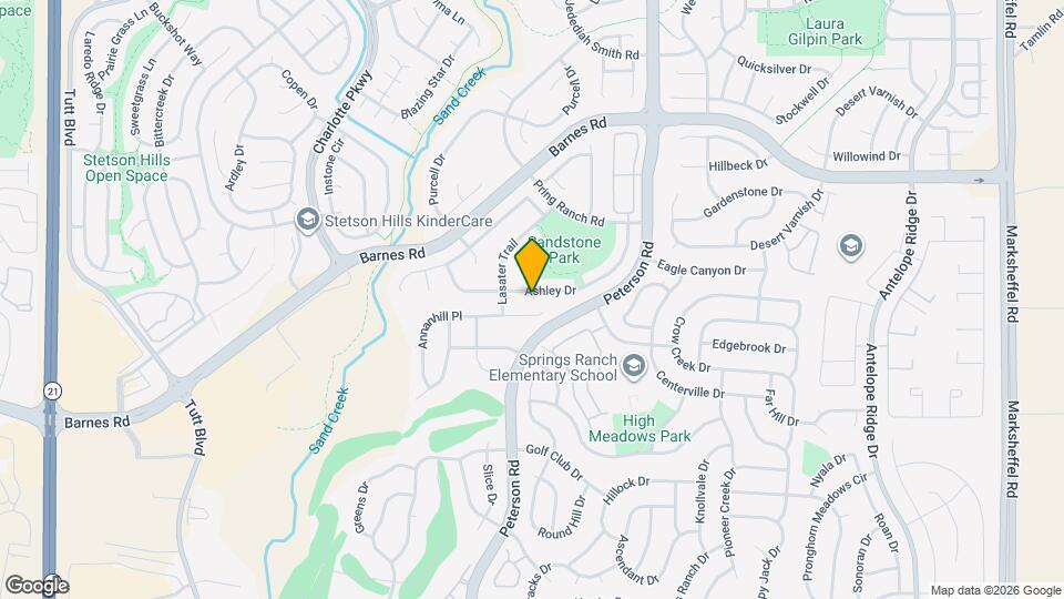 6945 Ashley Dr Map and Location Details