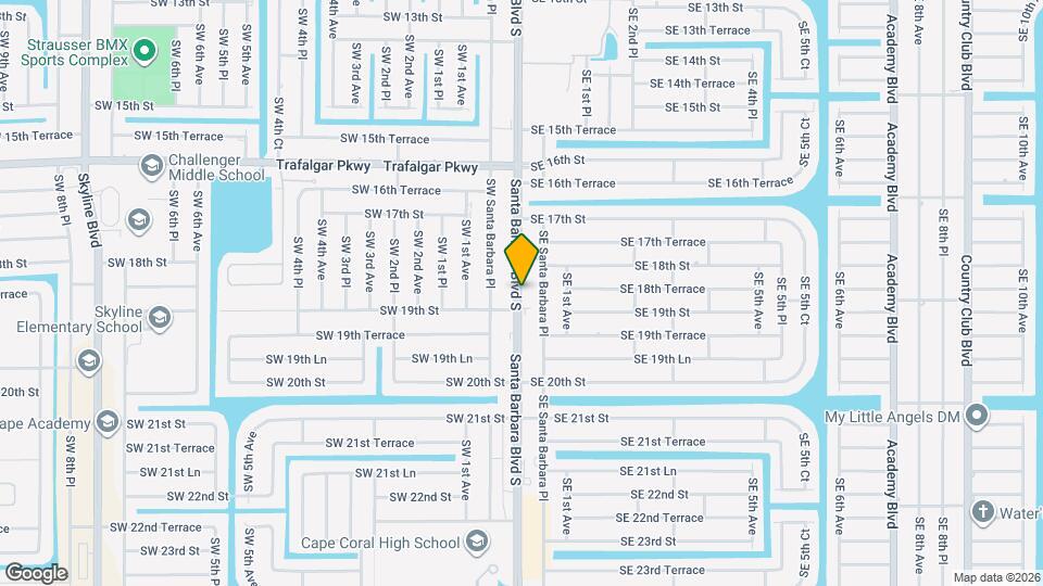 1817 Santa Barbara Blvd Map and Location Details