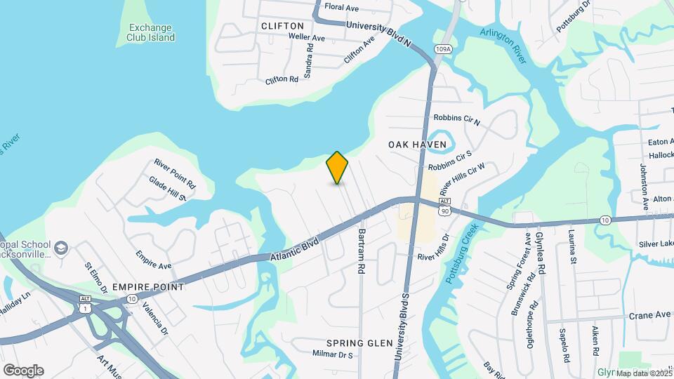 1244 River Bank Ct Map and Location Details