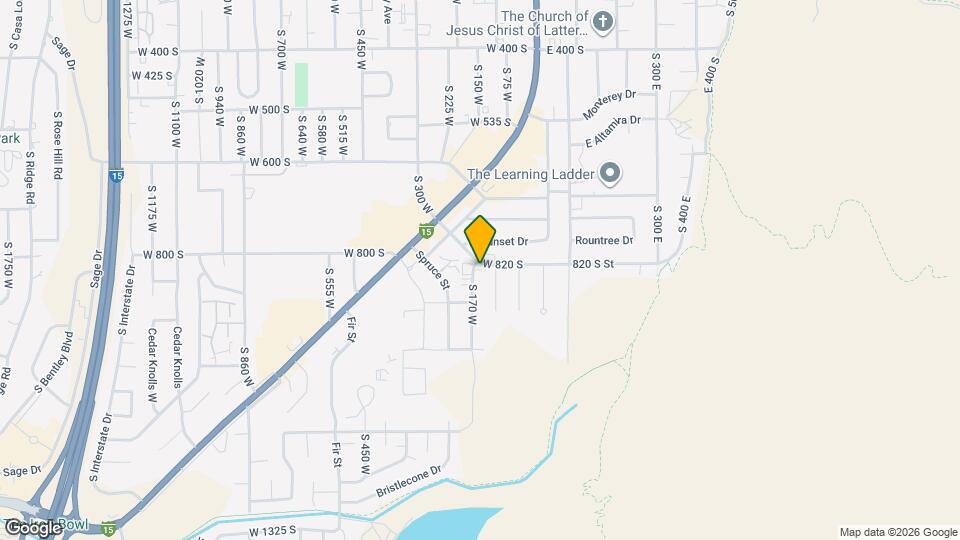 145 W 820 S Map and Location Details