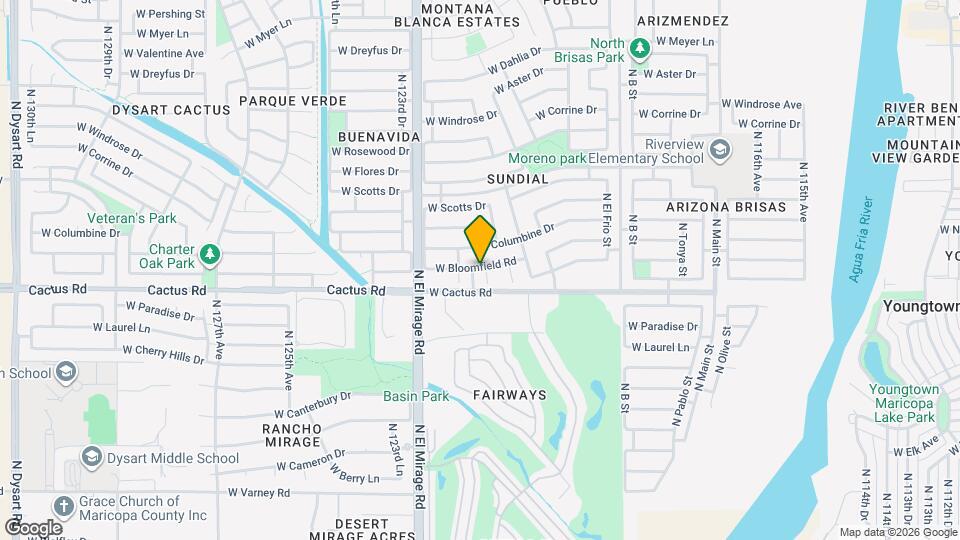 12234 N 121st Ln Mapa y Detalles de la Ubicación