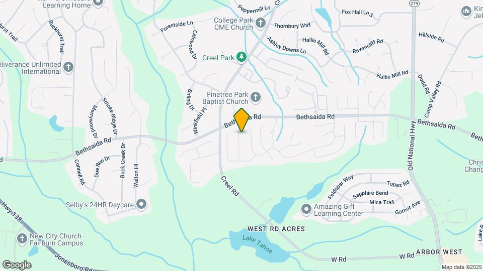 2855 Robinson Wood Dr Mapa y Detalles de la Ubicación