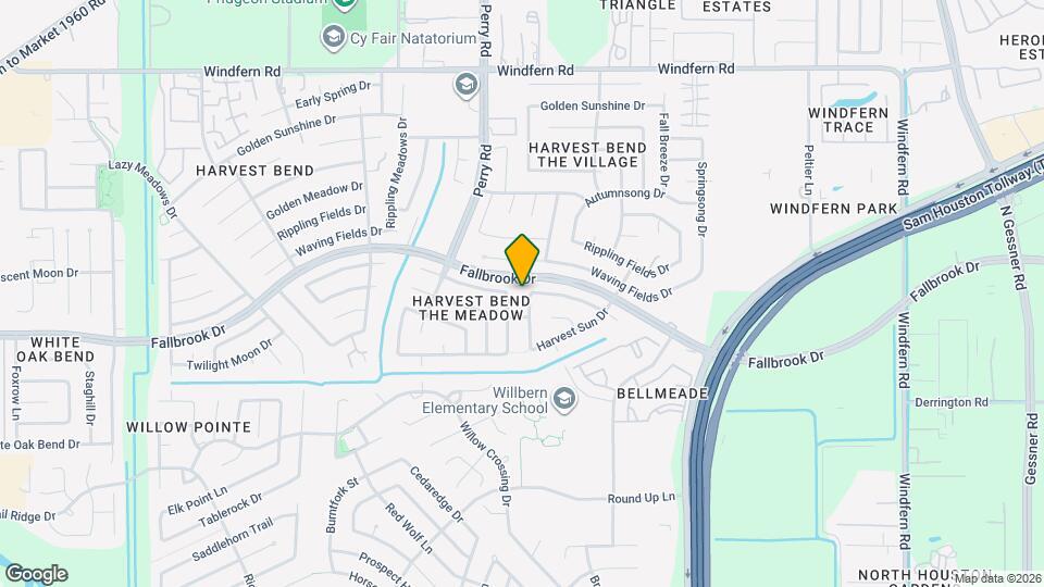 10919 Rustling Winds Dr Map and Location Details