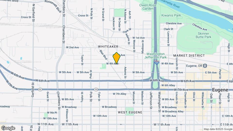996 W 4th Ave Map and Location Details