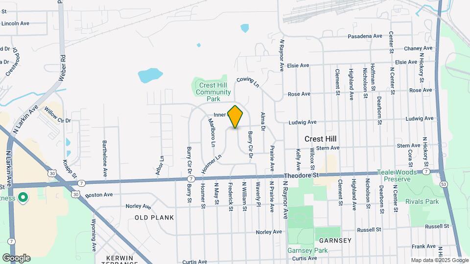 1902 Inner Cir Dr Map and Location Details