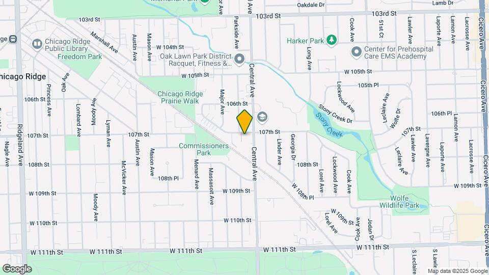 5627 107th St Map and Location Details