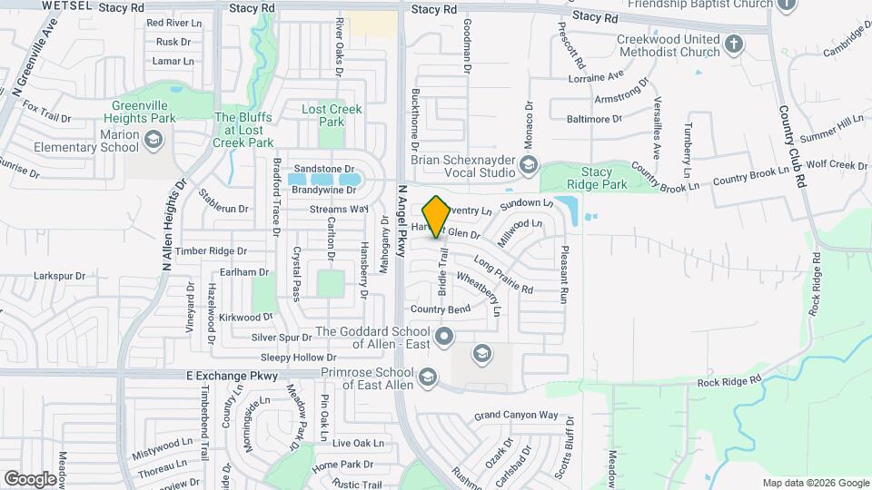 1613 Long Prairie Ct Map and Location Details