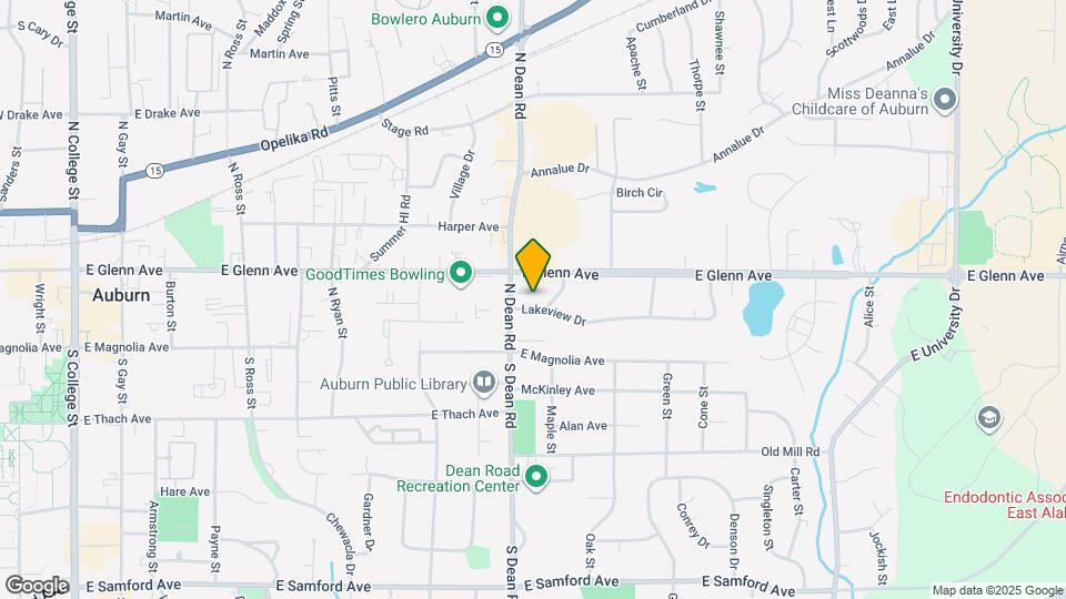 819 Lakeview Dr Map and Location Details