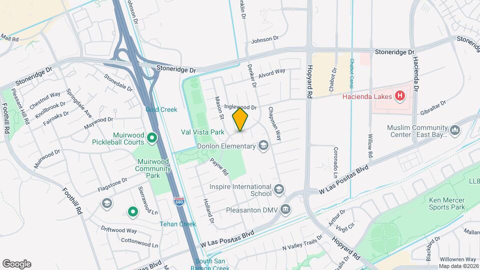 4239 Denker Dr Map and Location Details