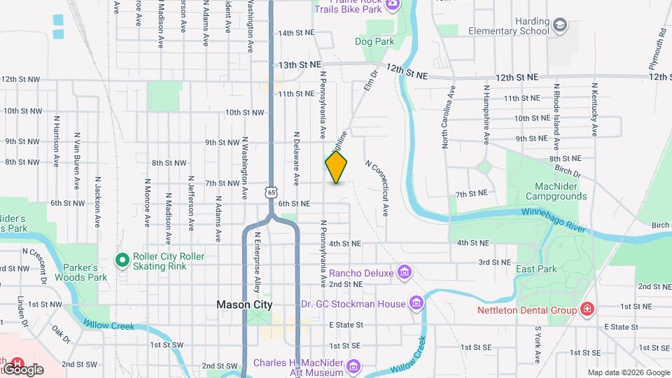 215 7th St NE Map and Location Details