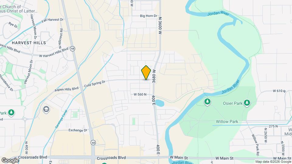 3757 Cold Spring Dr Map and Location Details