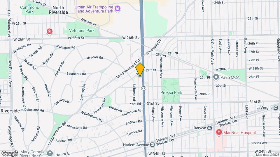2922 Harlem Ave Map and Location Details