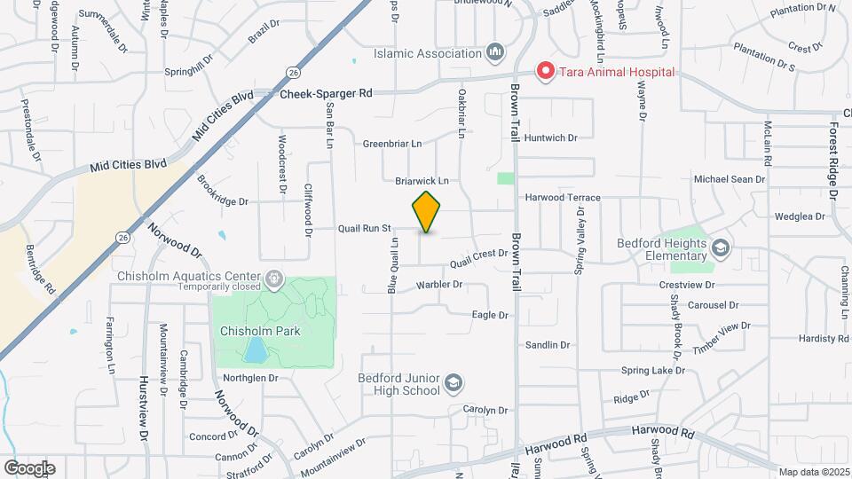 3513 Meadowlark Ln Map and Location Details