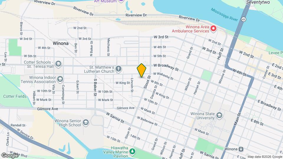 621 W 8th St, Unit 3 Mapa y Detalles de la Ubicación