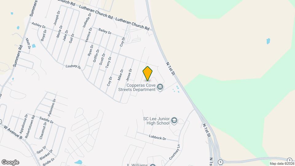 1262 Lehmann Dr Map and Location Details