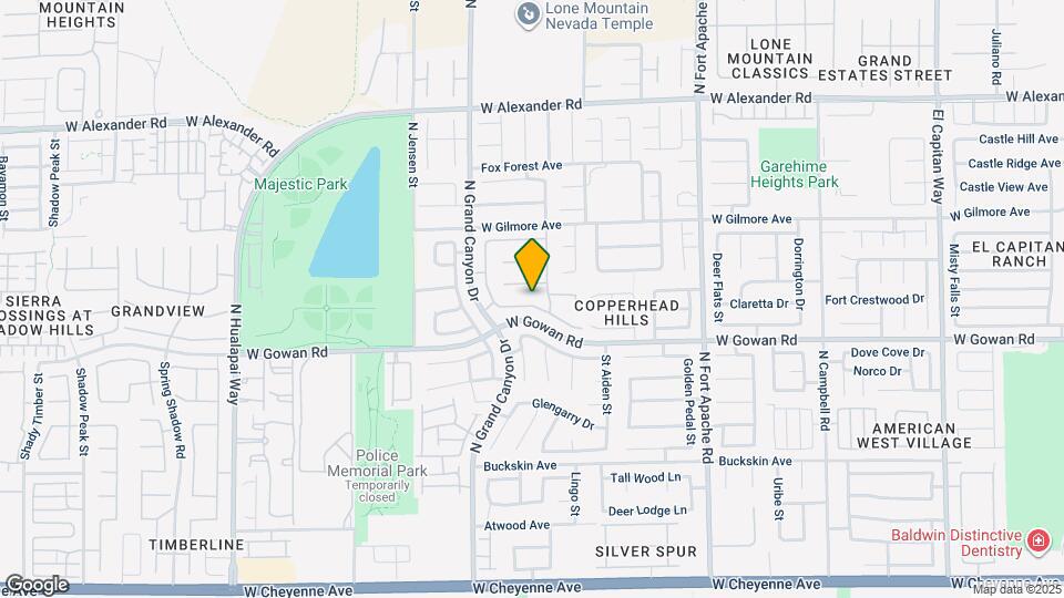 9616 Kelly Creek Ave Map and Location Details