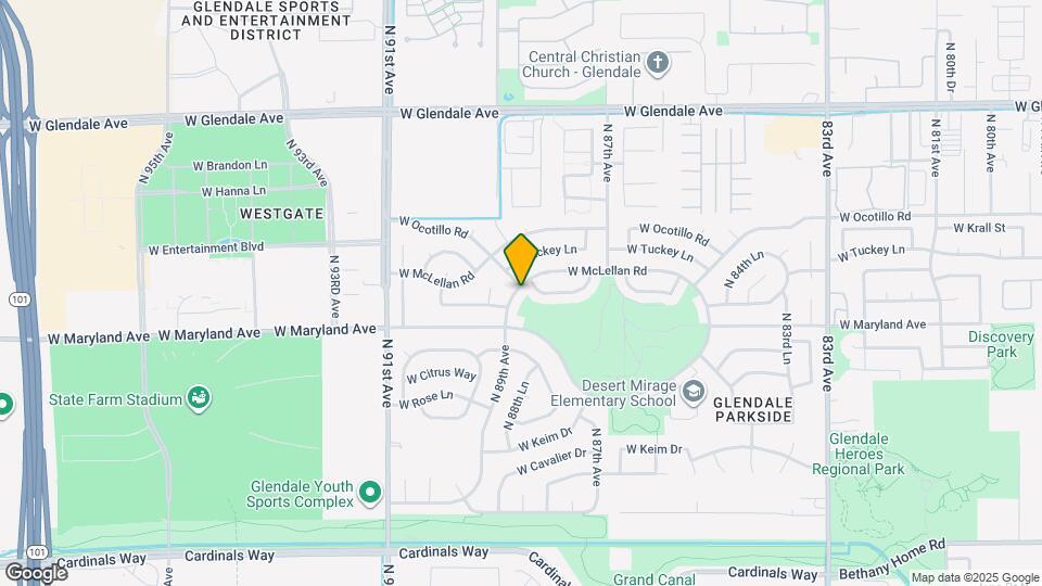 6615 N 89th Ave Mapa y Detalles de la Ubicación