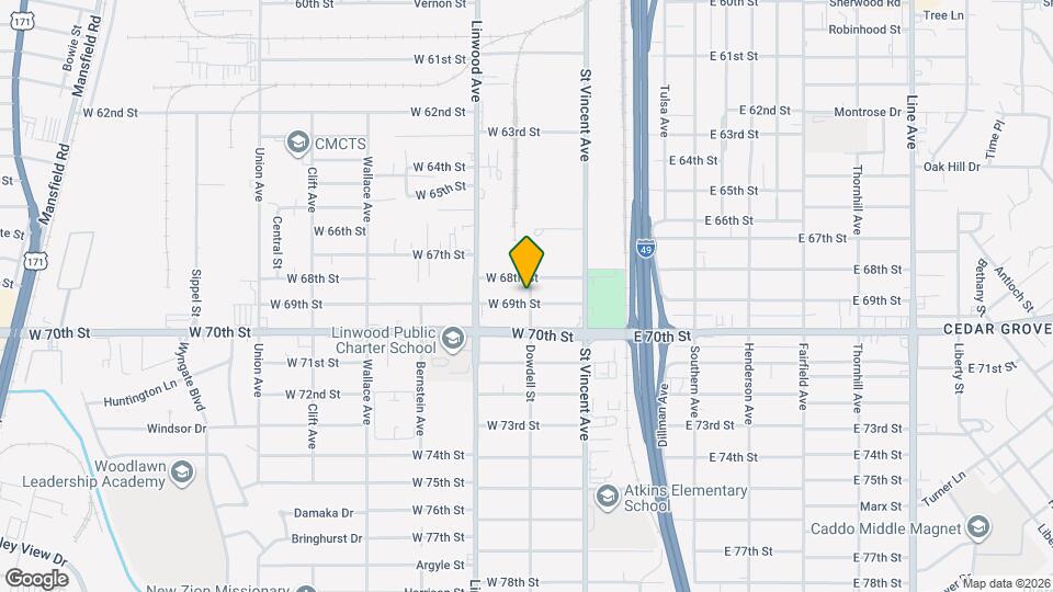 302 W 69th St Map and Location Details