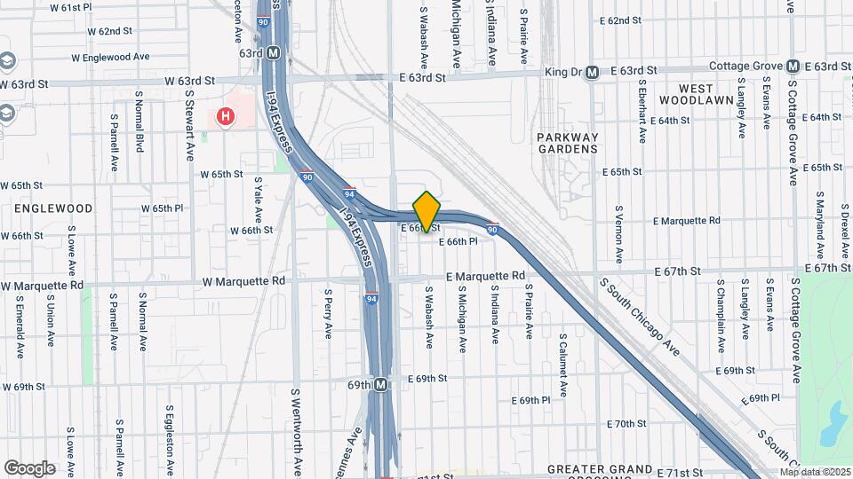 6625 S Wabash Ave Mapa y Detalles de la Ubicación