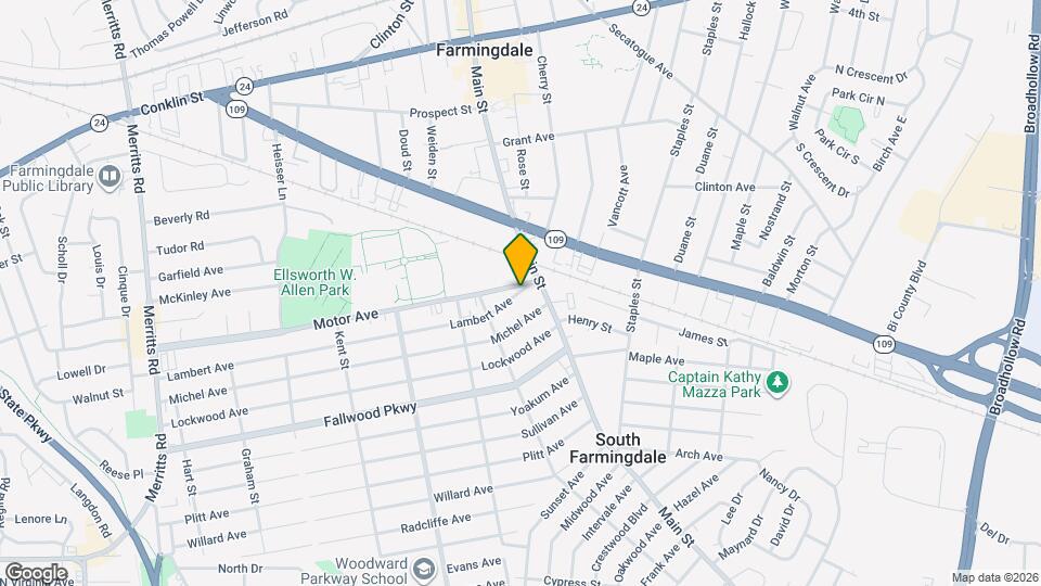 7-7 Lambert Ave Map and Location Details