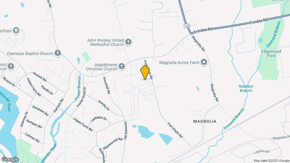 821 Magnolia Ridge Ct Map and Location Details