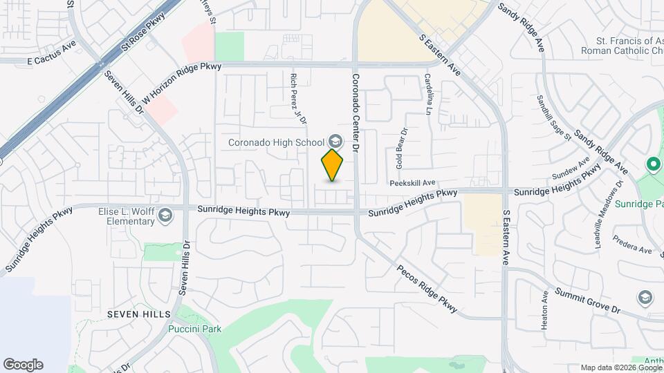 2832 Glistening Grove Ave Map and Location Details