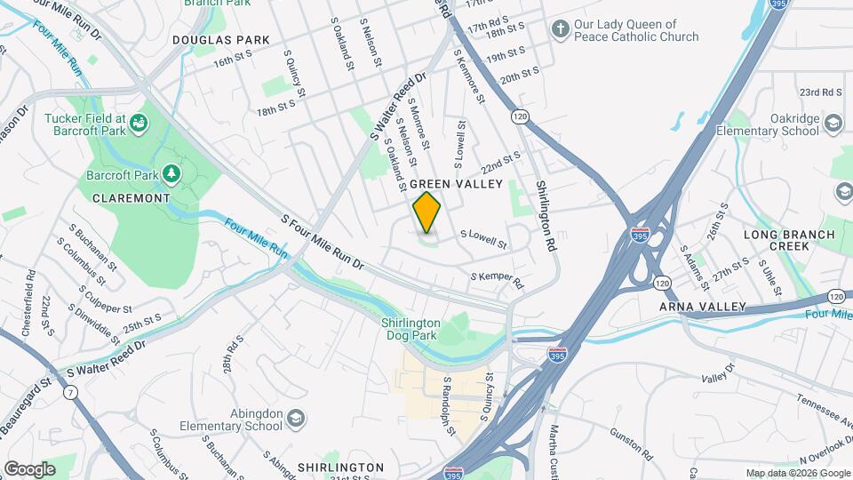 2449 S Oakland St Map and Location Details