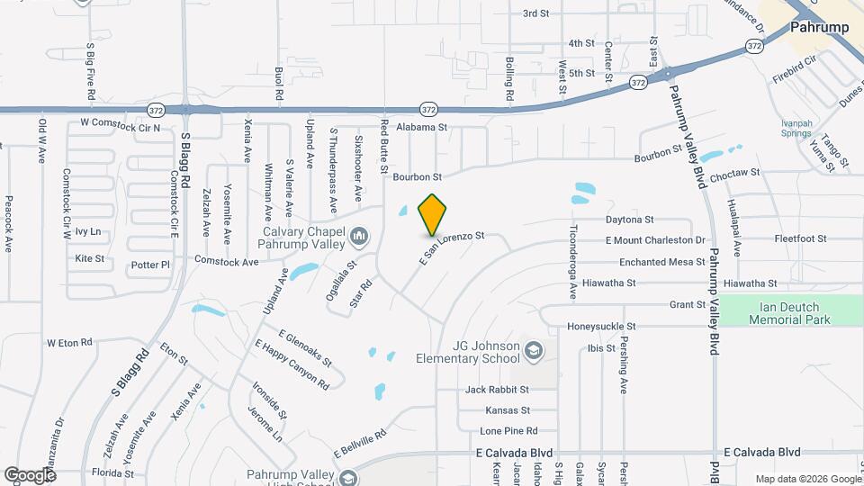 640 E San Lorenzo St Map and Location Details