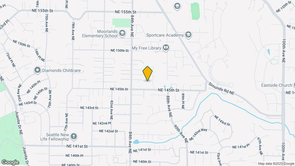 8435 NE 146th St Map and Location Details