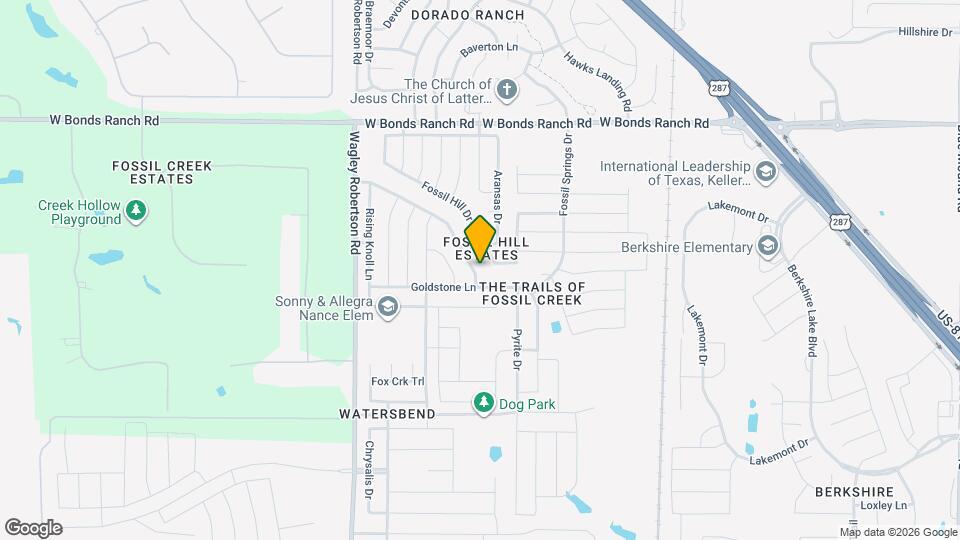 10416 Winding Passage Way Map and Location Details