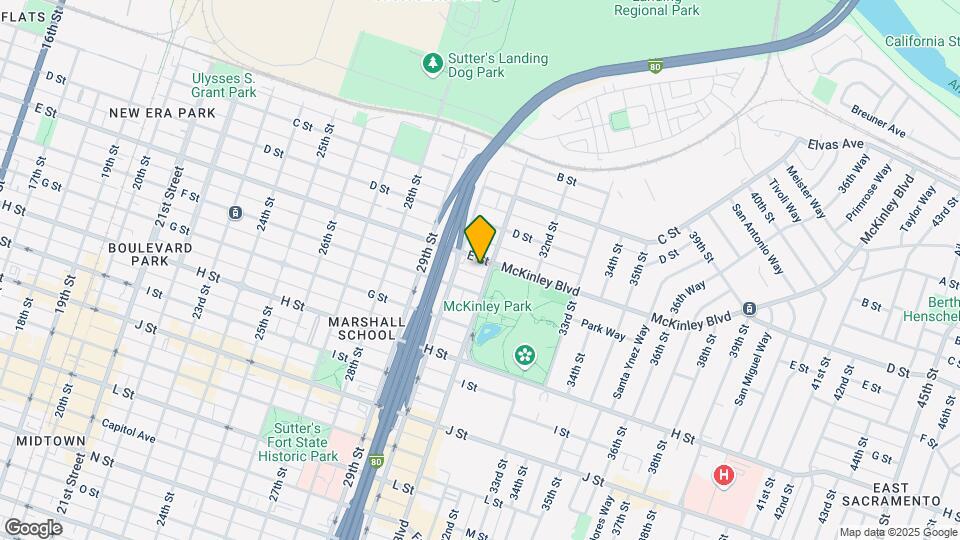 510 Alhambra Blvd Map and Location Details