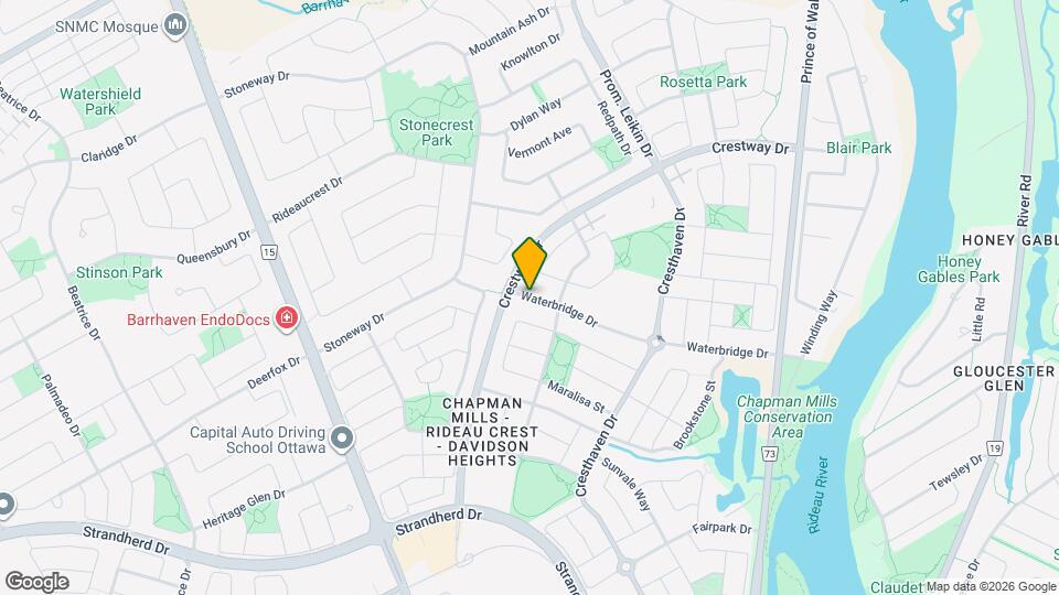 175 Waterbridge Dr Map and Location Details