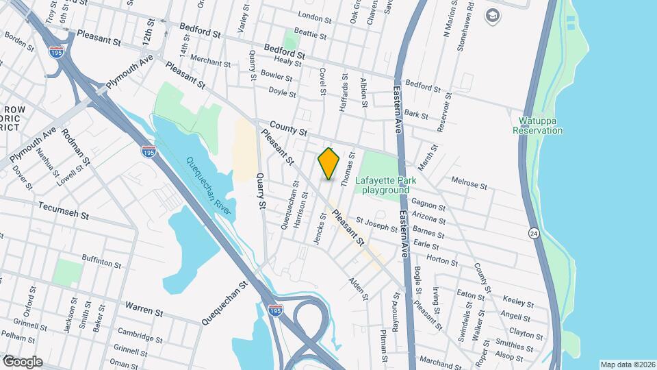 143 Jencks St Map and Location Details