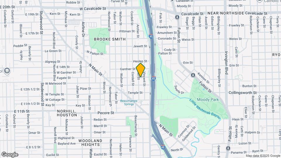 414 Archer St Map and Location Details