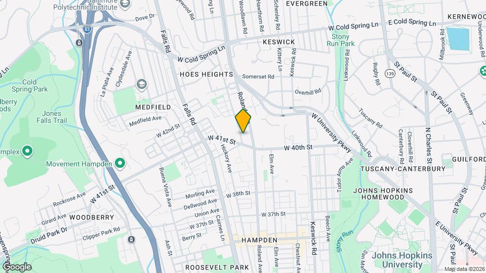 4011 Evans Chapel Rd Map and Location Details