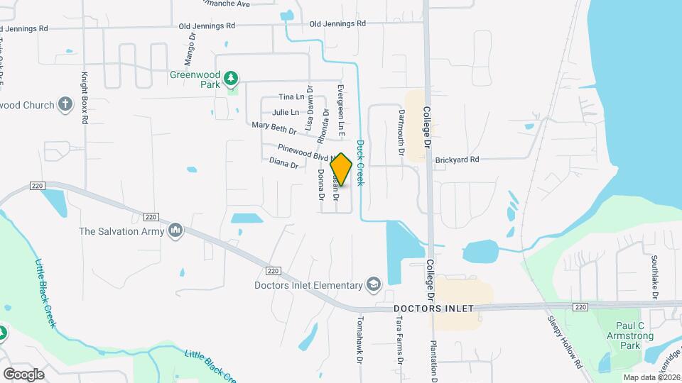 1693 Susan Dr Map and Location Details