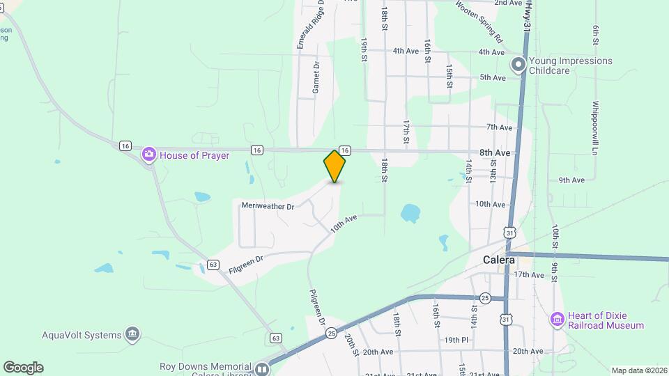 640 Meriweather Dr Mapa y Detalles de la Ubicación