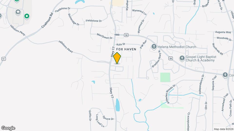 503 Hillsboro Ln Map and Location Details