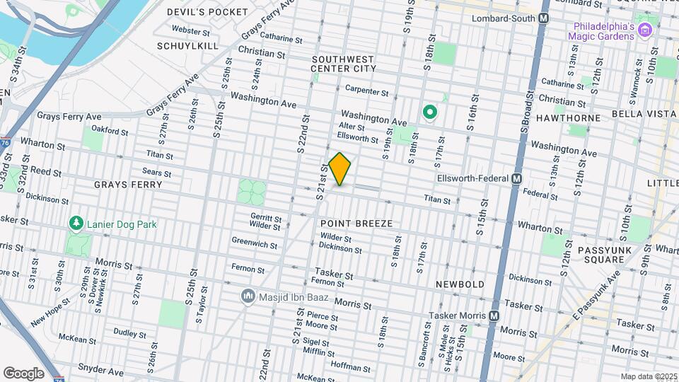 2027 Wharton St Map and Location Details