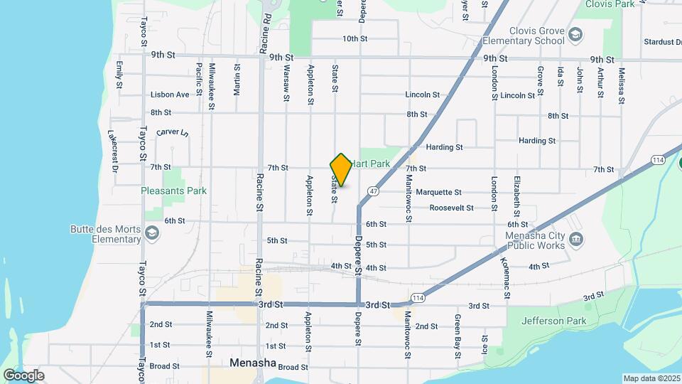 633 State St Map and Location Details